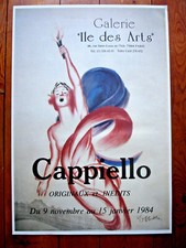 AFFICHE CAPPIELLO- GALERIE"ILE
