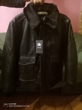 BLOUSON EN CUIR  col amovible