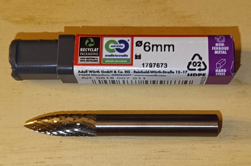 Fraise carbure würth ogive - fraise,