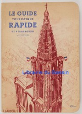 Guide touristique rapide de Strasbourg Collectif 1951