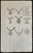 1831 - Médailles & Ordres de Chevalerie Européens (Porc-Épic, Toison d'Or...)