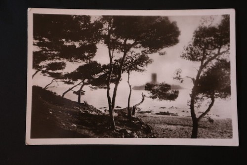 Carte postale côte - d'azur,