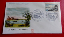 ENVELOPPE  FDC  1er JOUR : 1966 PONT de PONT- SAINT ESPRIT