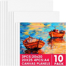 10 pièces Set de toile a