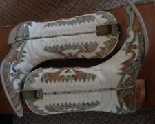 Bottes santiags cuir et python William