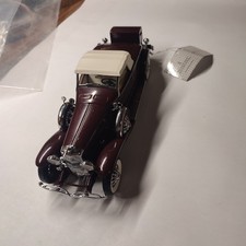 Duesenberg J 550 1935  Franklin Mint éch:  1/24 métal