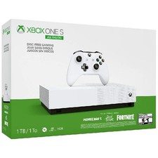 Console Microsoft Xbox One S All Digital 1to avec une manette