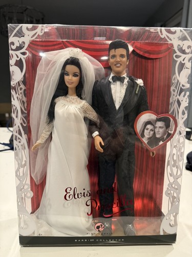 Elvis and priscilla barbie - elvis,