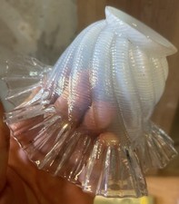 Tulipe globe opaline ancien - tulipe,