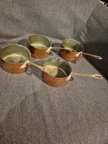 Lot petites casseroles - 4, à