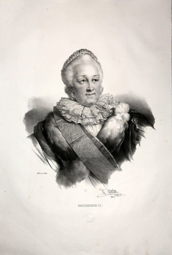 Portrait katharina ii - portrait,