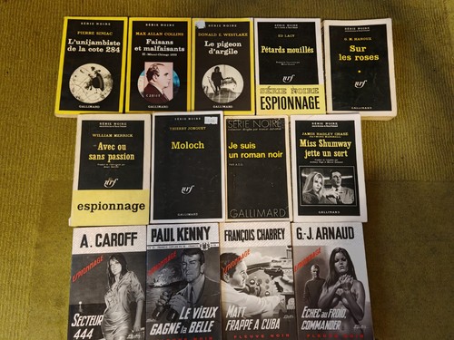 Lot serie noire - lot, 9