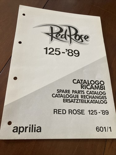 Aprilia 125 red rose - 125, 1989
