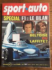 SPORT AUTO 167 Dec 1975 Enzo FERRARI OPEL MANTA GTE LANCIA BETA 2000 LAUDA