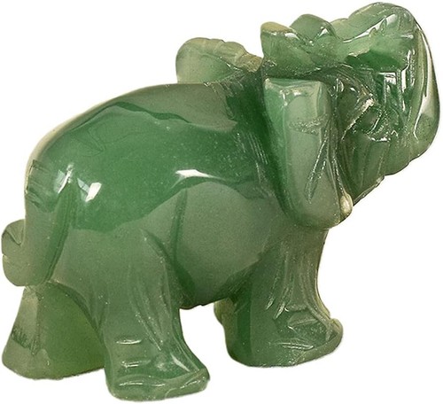 1pc éléphant vert ornement - 1pc,