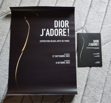 Affiche exposition dior - affiche,