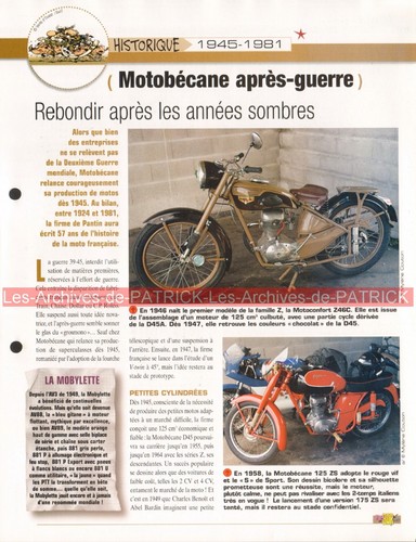 Motobecane 1945 125 lt3 - motobecane, z2