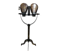 Jumelles nautiques pliantes anciennes vintage en laiton/verre espion, guerre W ?