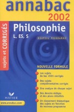 Philosophie Terminales L, ES, S sujet... - Elisabeth Montlahuc - V123066