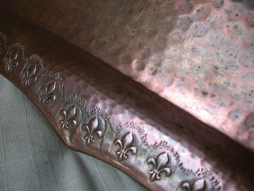 Fleur lys grand plat plateau - grand, /