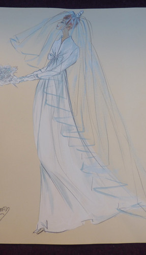 Dessin mode paris gouache - dessin,