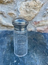Sucrier argent massif verre - sucrier,