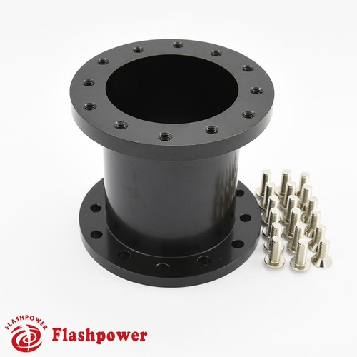 Steering wheel spacer black - 3",