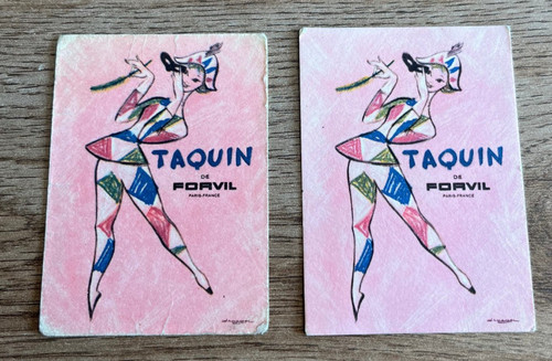 Ancien carte parfumée n90 - carte,