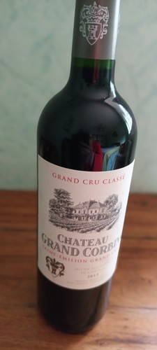 2015 château grand corbin - château,