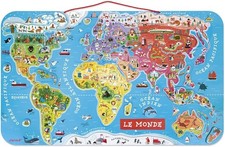 Janod  Puzzle Carte du Monde