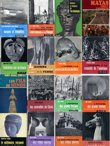 Lot livres archéologie - lot,