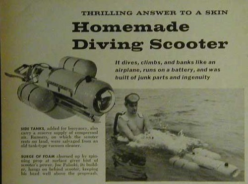 Divers tow motor - divers,