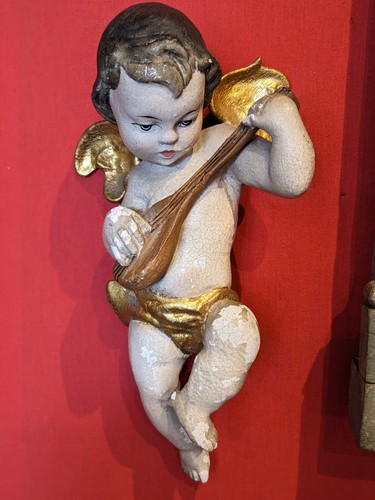 Sculpture ancienne ange - sculpture,