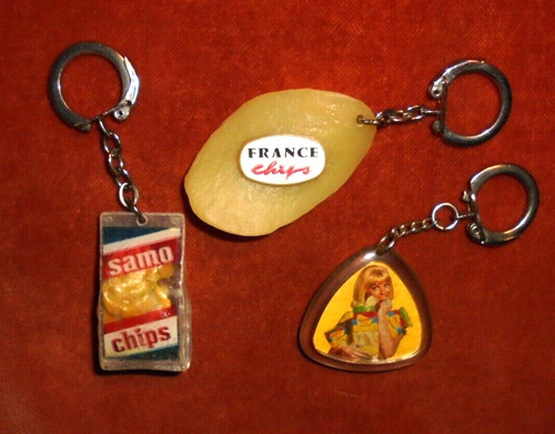 Porte clés lot chips - lot, 3