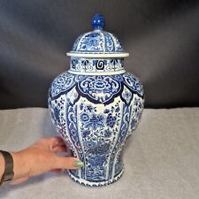 ? Vase Potiche Faïence ROYAL SPHINX Petrus Regout DELFT