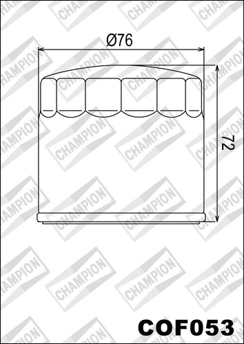 Cof053 filtre huile - filtre,
