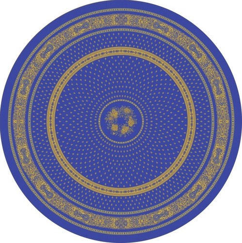 Nappe ronde jacquard - , coton