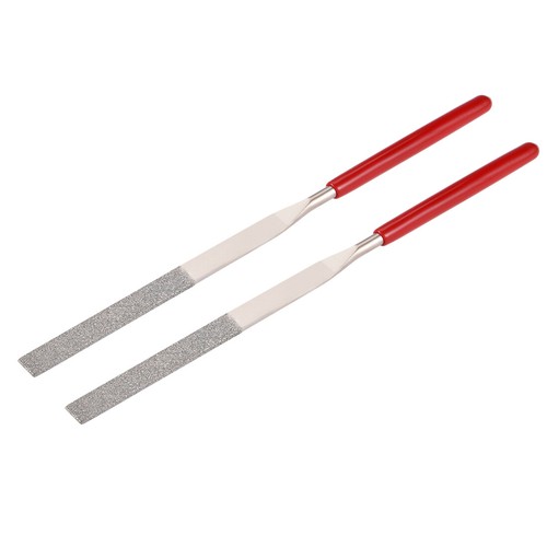2pcs lime aiguille diamant - 2pcs, 4mm