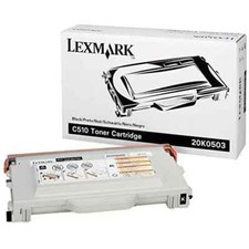 Cartouche original Lexmark 20K0503 C510 510dn 510dtn 510n 510tn Noir/Black