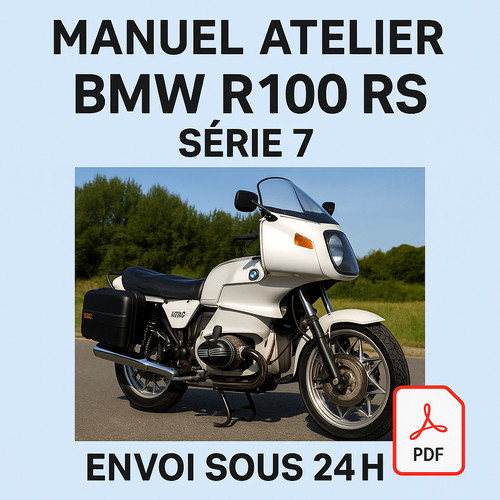 Manuel atelier bmw 100 - bmw, r