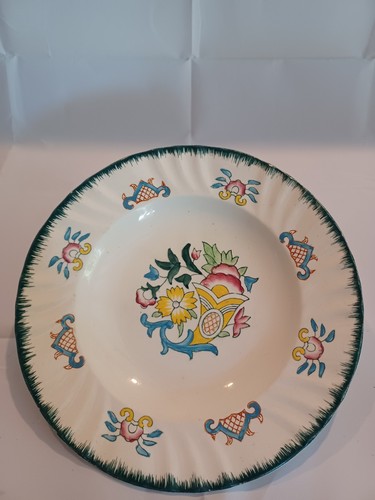 Assiette creuse vieux rouen - vieux,