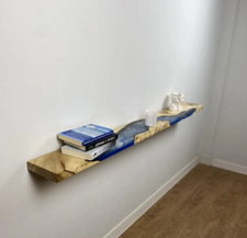 Floating Wood Shelves