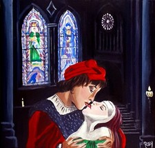 CLOVIS TROUILLE Ni Dieux Ni Maîtres Toile Peinte 30x30 Signée