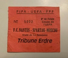 TICKET MATCH 8e FINALE COUPE