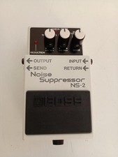 Boss NS-2 Bruit Suppresseur - Guitare Effets Pédale - Couleur Est Blanc - De