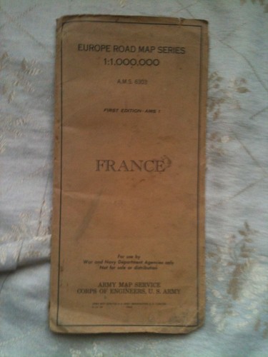 Carte americaine 1944 - americaine,