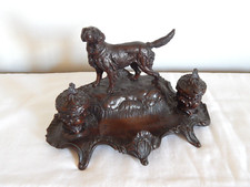 ANCIEN ENCRIER en Régule à