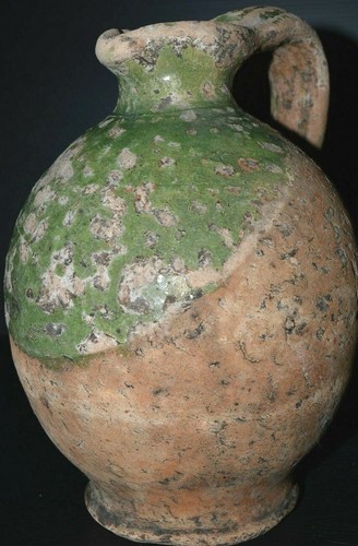 Cruche terre cuite chapelle - -cruche,