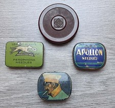 Lot de 4 boites d'aiguilles