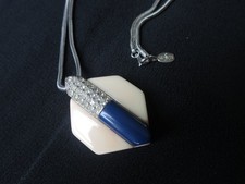 COLLIER VINTAGE - PENDENTIF GIVENCHY - STYLE ART DECO